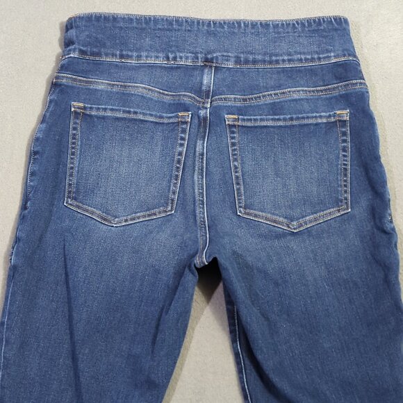 Duluth Trading Co. Jeans Women's 6 Regular Blue Jean-Netics Pull-On Skinny Denim - Picture 3 of 12